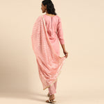 Load image into Gallery viewer, Mauve Pink Glass Cotton Embroidered Salwar Suit Material