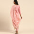 Mauve Pink Glass Cotton Embroidered Salwar Suit Material