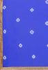 Blue Silk Kota Cotton Hand Work Unstitched Salwar Suit Material
