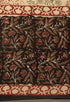 Black Pure Jaipuri Cambric Cotton Printed Unstitched Salwar Suit Material
