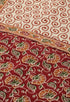 Maroon Pure Cambric Cotton Printed Unstitched Salwar Suit Material