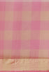 Pink & Beige kota Doria Cotton Printed Traditional Saree