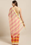 Multicolored kota Doria Cotton Printed Traditional Saree