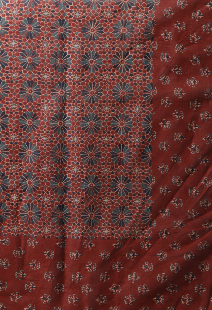 Pure Cambric Cotton Embroidered Kurta Set With Dupatta