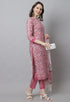 Pure Cotton Hand work Kurta Set With Dupatta